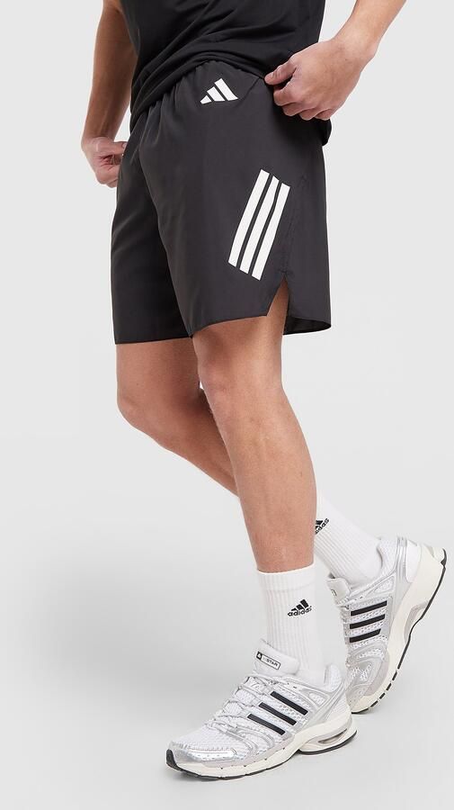 Adidas 365 3-Stripes Shorts Zwart- Heren Zwart - Foto 6