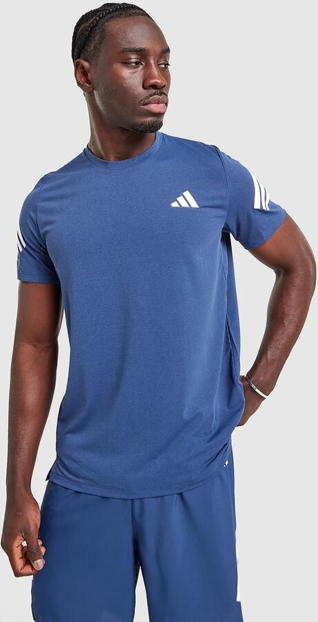 Adidas 365 3-Stripes T-Shirt Blauw- Heren Blauw