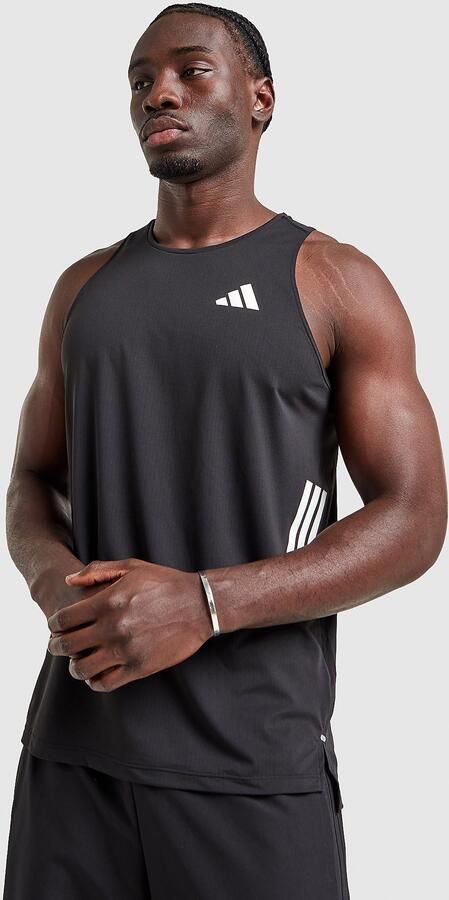 Adidas 365 3-Stripes Vest Zwart- Heren Zwart - Foto 3