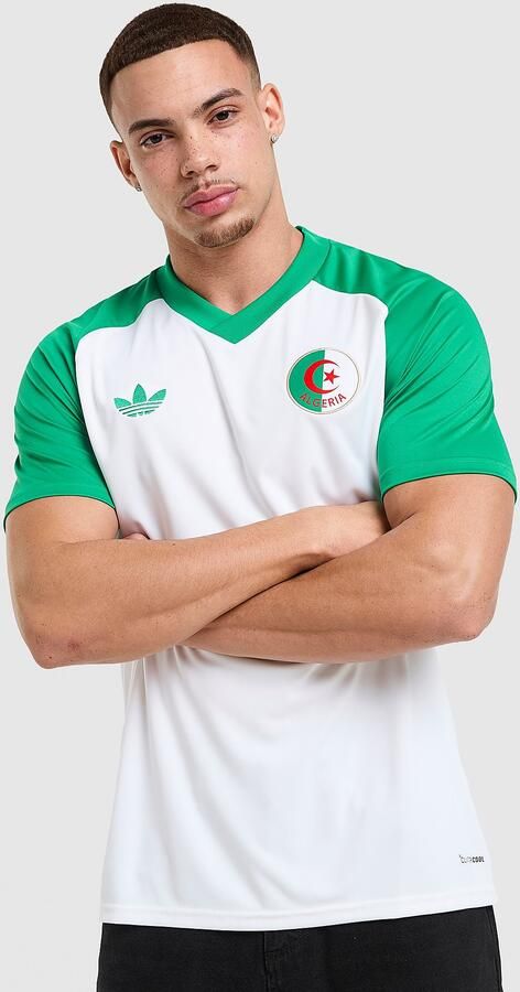 Adidas Algeria 2026 Home Pre Match Shirt Wit- Heren Wit