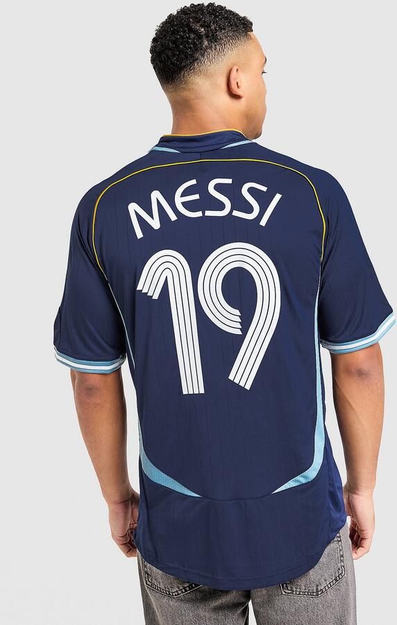 Adidas Argentina Away Messi Jersey 2006 Blauw- Blauw - Foto 7