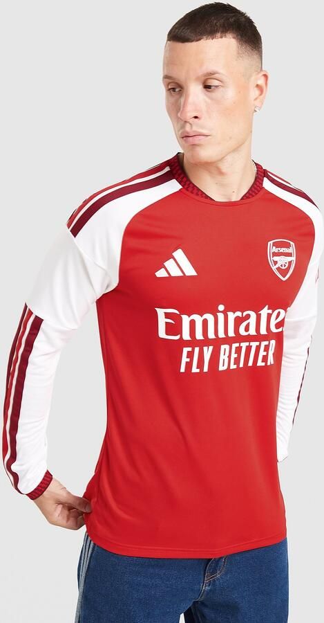 Adidas Arsenal 2026 27 Long Sleeve Home Shirt Rood- Heren Rood