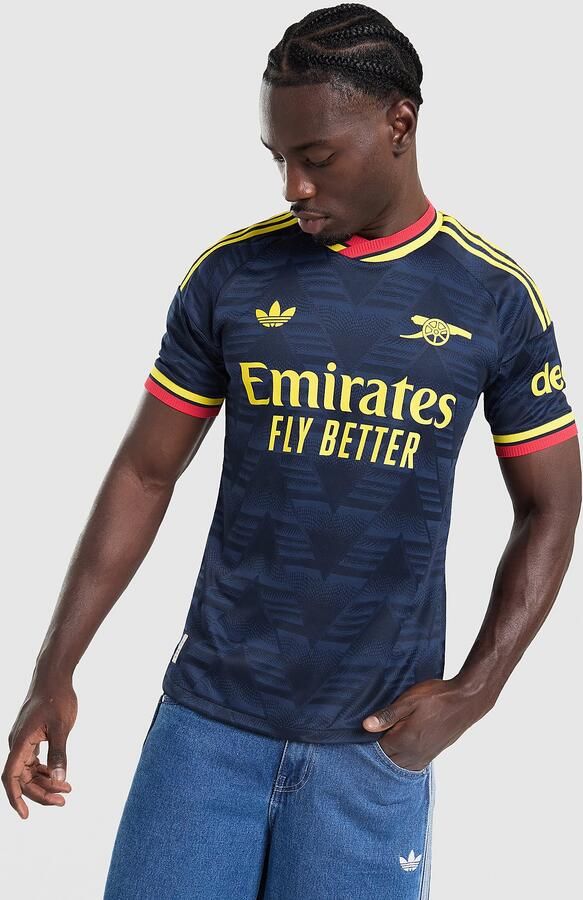 Adidas Arsenal Fc 26 27 Authentiek Uitshirt Blauw- Heren Blauw - Foto 6