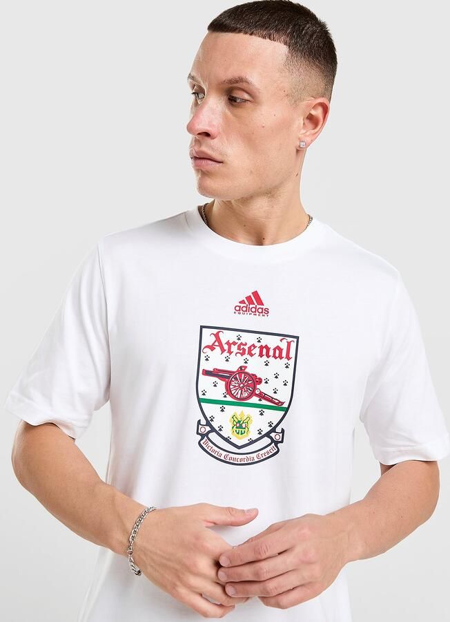 Adidas Arsenal F.C. T-Shirt 92-94 Wit- Heren Wit