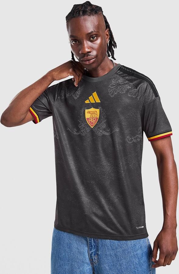 Adidas AS Roma 2026 27 Third Shirt Grijs- Heren Grijs