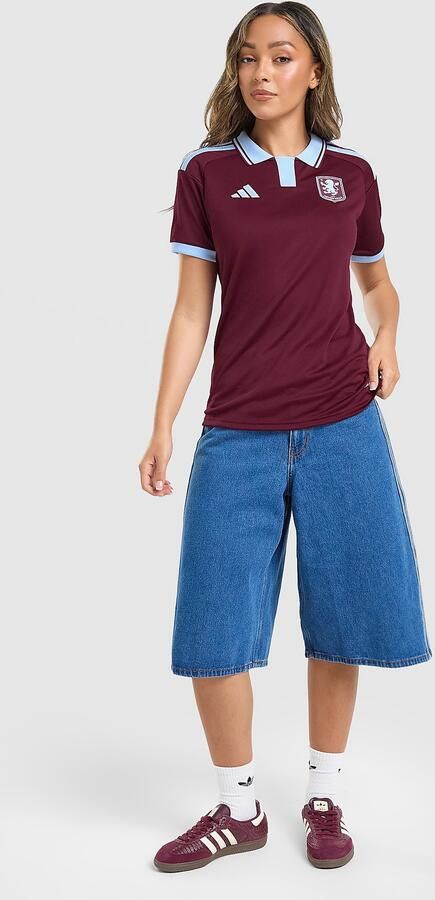 Adidas Aston Villa FC 2026 27 Home Shirt Dames Rood- Dames Rood
