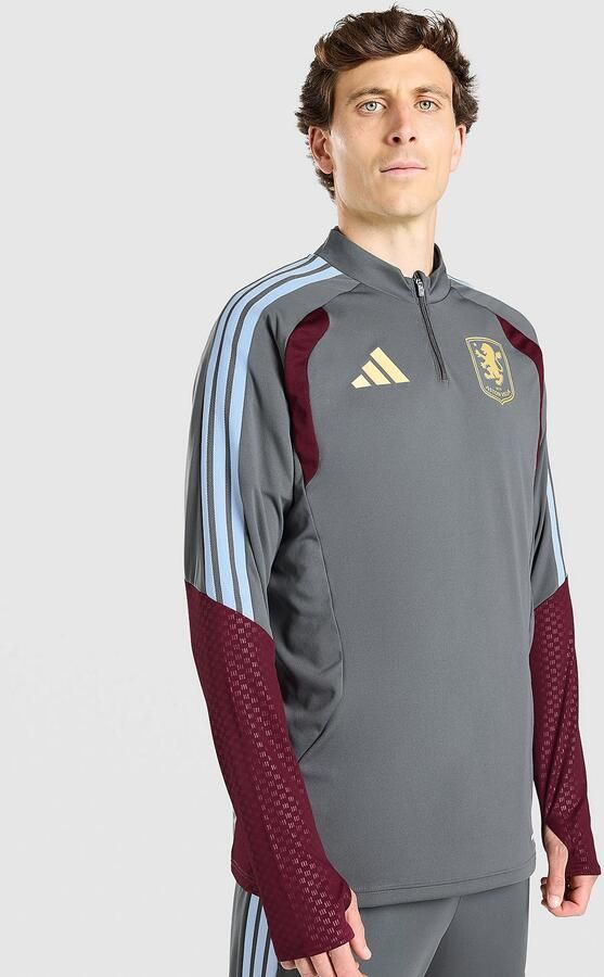 Adidas Aston Villa FC Tiro 26 Training Top Grijs- Heren Grijs