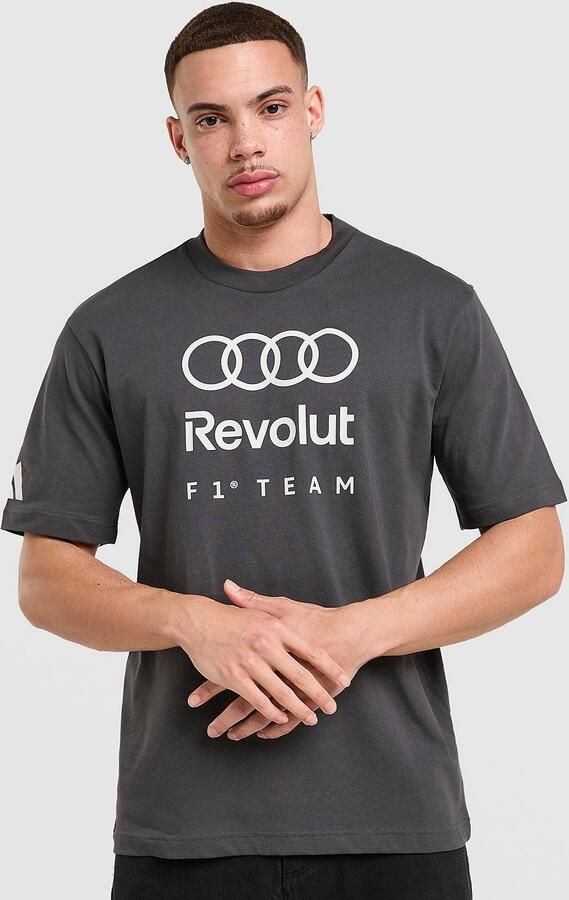 Adidas Audi F1 Dna Graphic T-shirt Zwart- Heren Zwart
