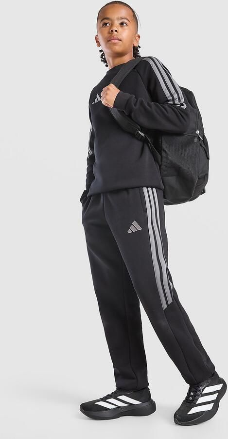 Adidas Badge of Sport Core Tracksuit Junior Zwart Kind Zwart