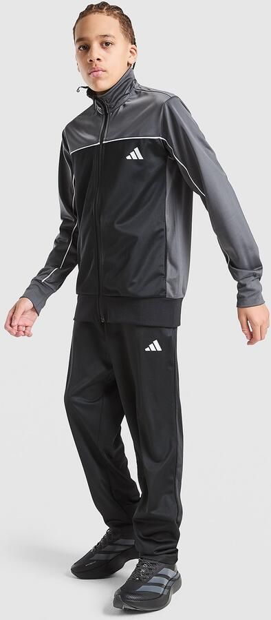 Adidas Badge of Sport Piping Tracksuit Junior Grijs