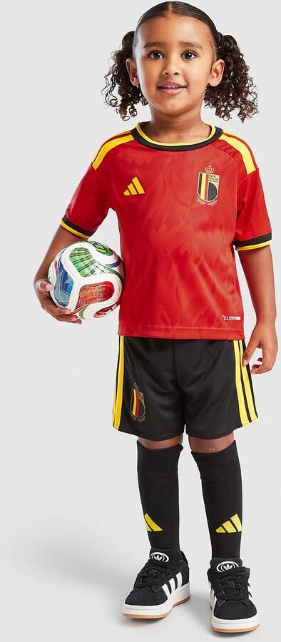 Adidas Belgium 2026 Home Kit Children Rood Kind Rood