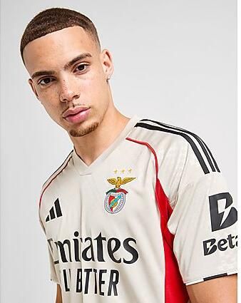 Adidas Benfica 2025 26 Away Shirt Beige- Heren Beige - Foto 7