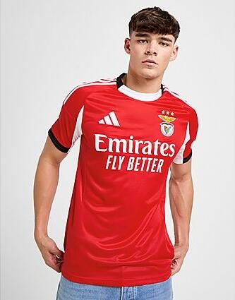 Adidas Benfica 2025 26 Home Shirt Rood- Heren Rood