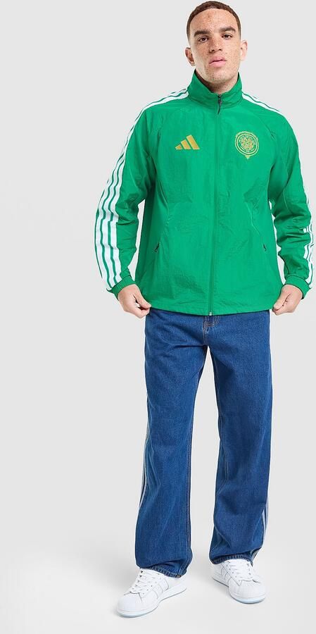 Adidas Celtic FC Anthem Jacket Groen- Heren Groen - Foto 6