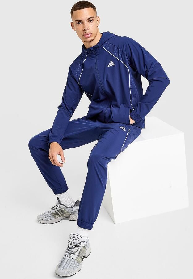 Adidas Climacool Woven Track Pants Blauw- Heren Blauw