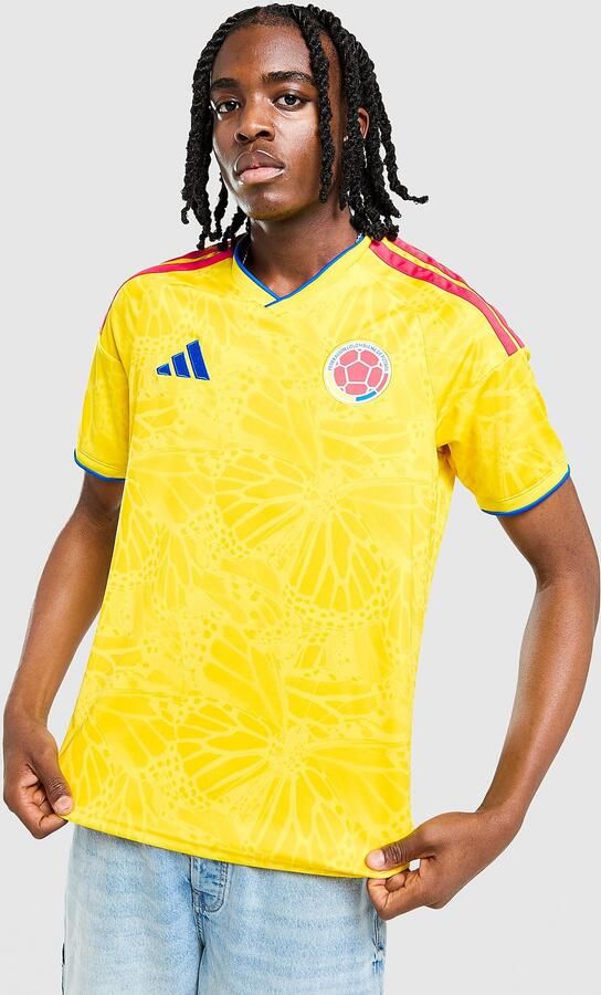 Adidas Colombia 2026 Home Shirt Geel- Heren Geel