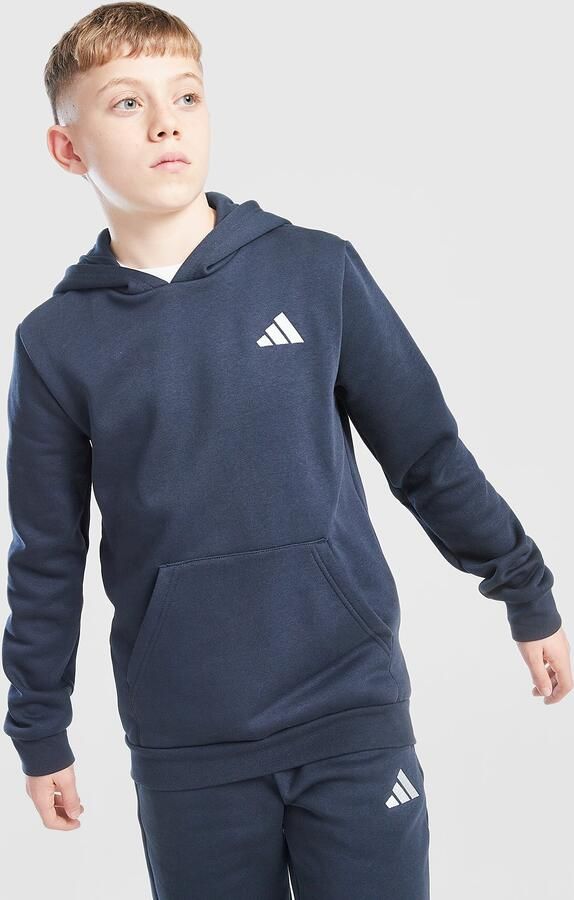 Adidas Core Badge of Sport Hoodie Junior Blauw Kind Blauw