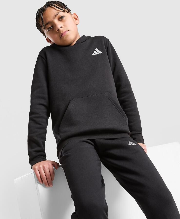 Adidas Core Badge of Sport Hoodie Junior Zwart