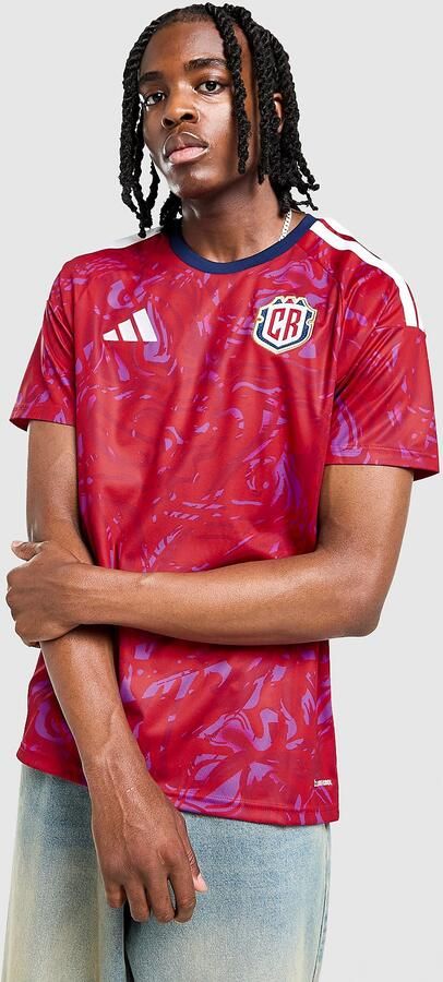 Adidas Costa Rica 2026 Home Shirt Rood- Heren Rood