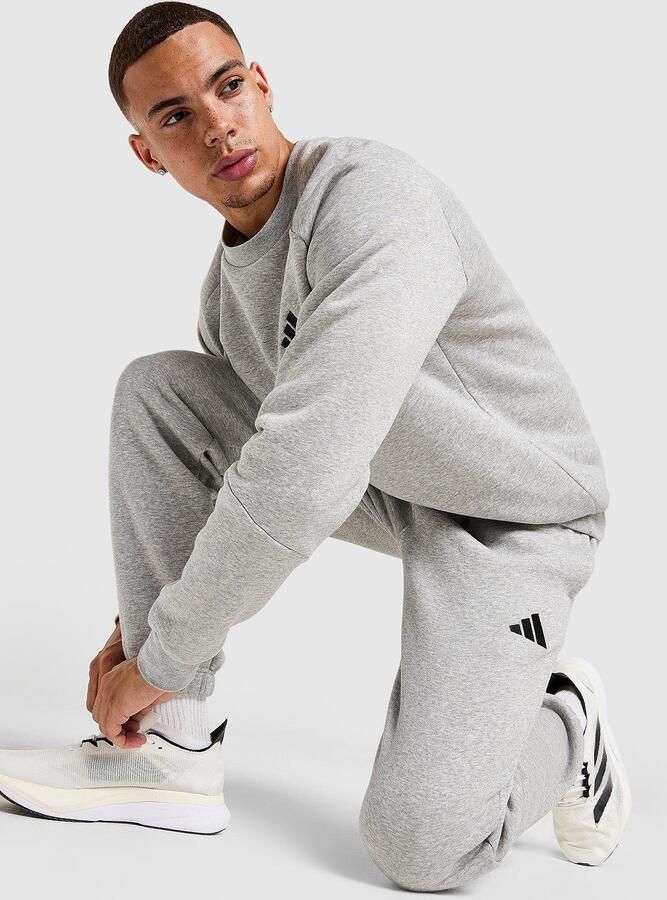 Adidas Essential Fleece Joggers Grijs- Heren Grijs