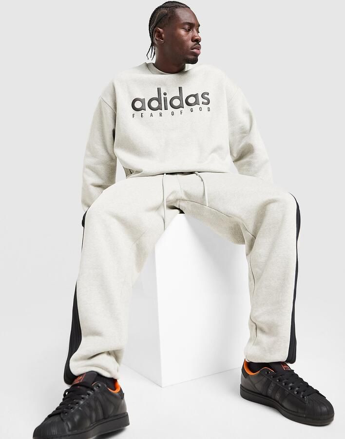 Adidas Fear Of God Athletic Crew Sweatshirt Grijs- Heren Grijs