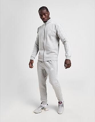 Adidas Fleece 3-Stripes Tracksuit Grey- Heren Grey