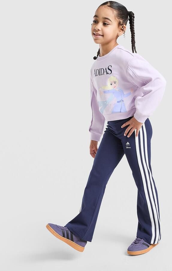 Adidas ' Frozen Crew Tracksuit Children Paars