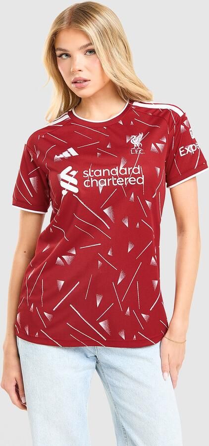 Adidas Liverpool FC 2026 27 Home Shirt Dames Roze- Dames Roze