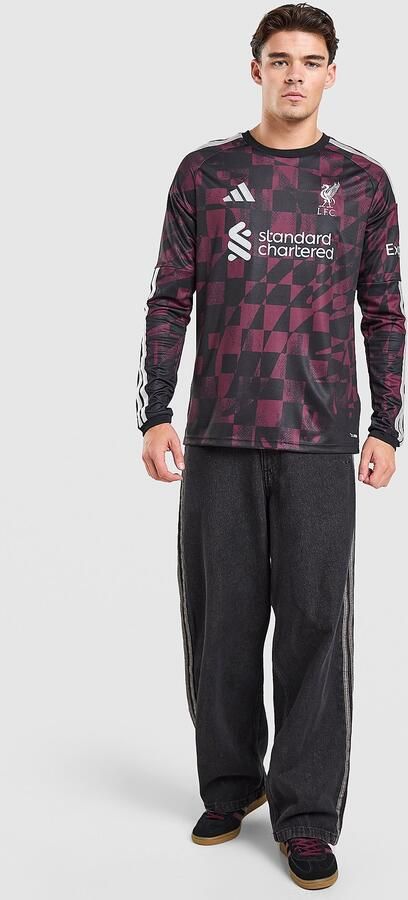 Adidas Liverpool FC 2026 27 Long Sleeve Third Shirt Zwart- Heren Zwart