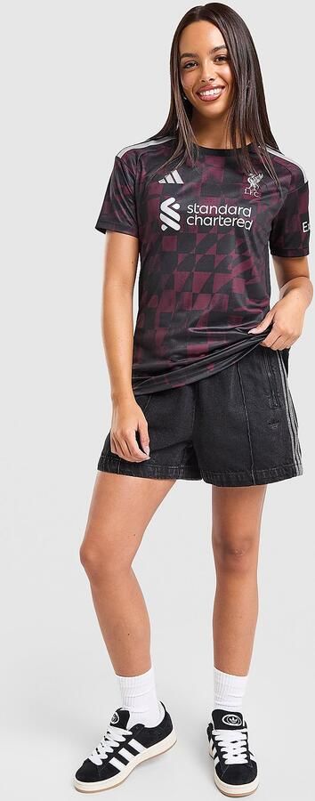 Adidas Liverpool FC 2026 27 Third Shirt Dames Zwart- Dames Zwart