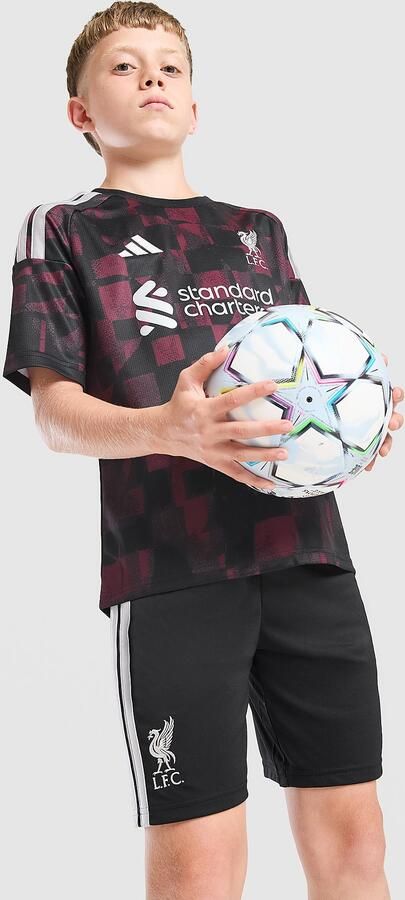 Adidas Liverpool FC 2026 27 Third Shorts Junior Zwart Kind Zwart