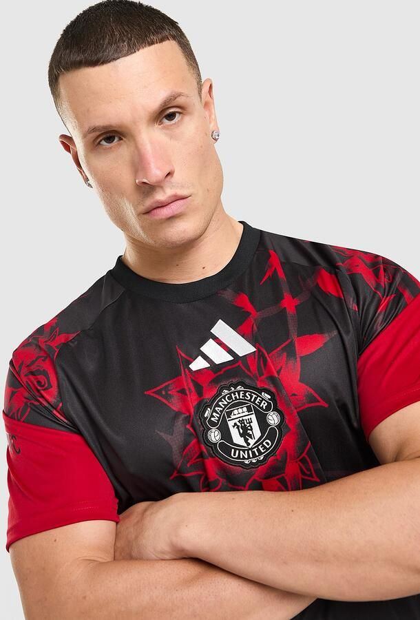 Adidas Manchester United FC 2026 27 Pre Match Shirt Rood- Heren Rood