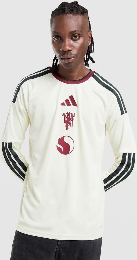 Adidas Manchester United FC 26 27 Long Sleeve Third Shirt Beige- Heren Beige