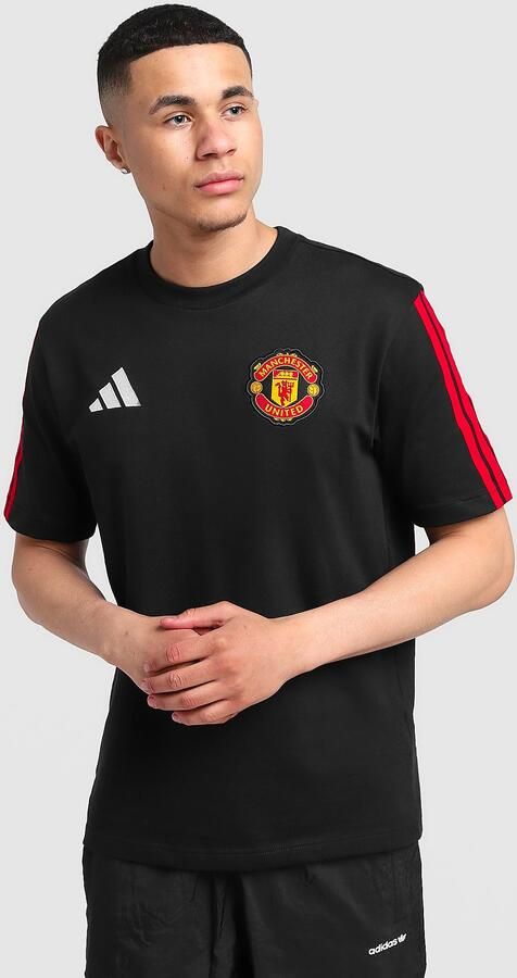 Adidas Manchester United FC DNA T-Shirt Zwart- Heren Zwart