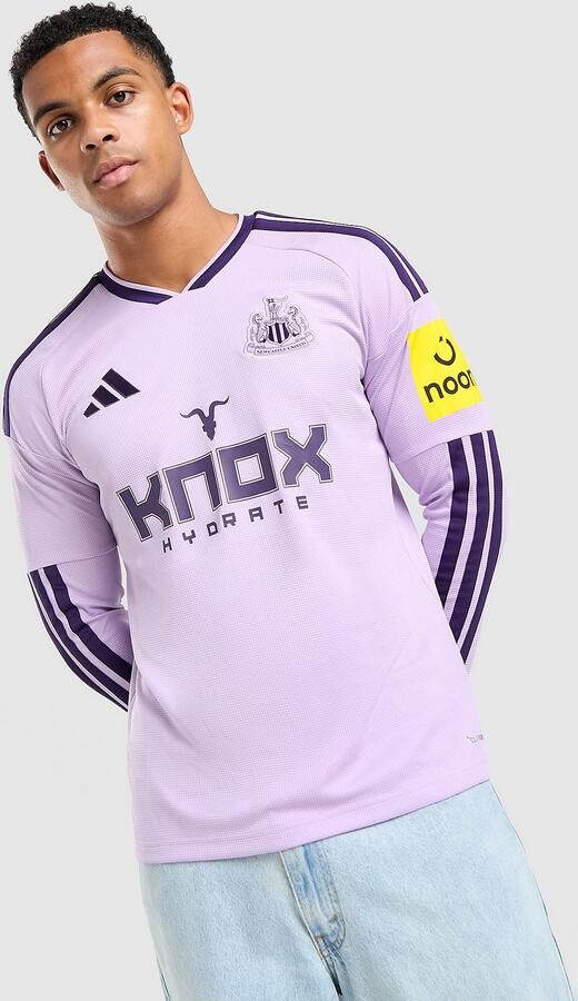 Adidas Newcastle United 2026 27 Long Sleeve Third Shirt Paars- Heren Paars