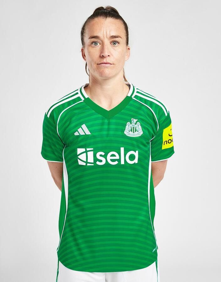 Adidas Newcastle United FC 2025 26 Away Shirt Dames Groen- Dames Groen