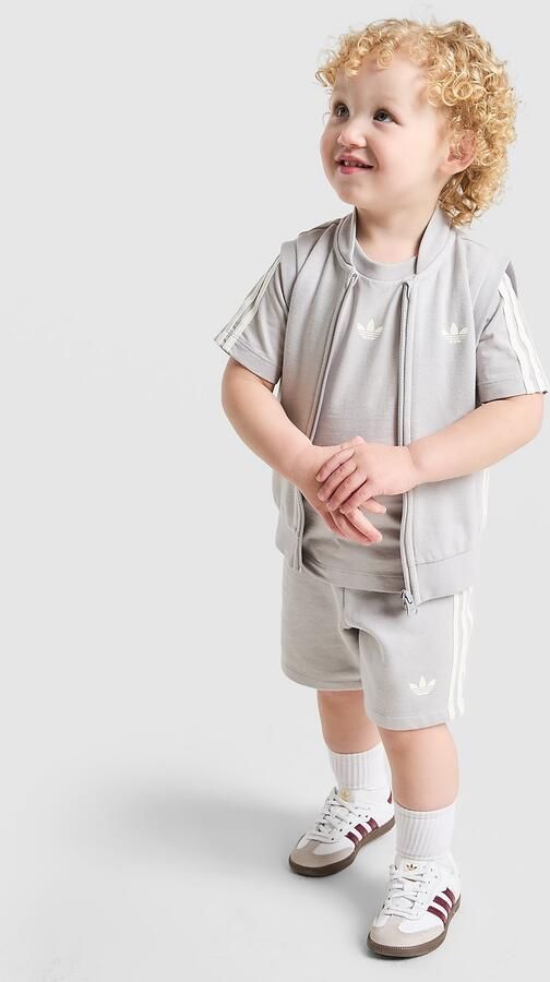Adidas Originals 3-Piece Set Infant Grijs Kind Grijs