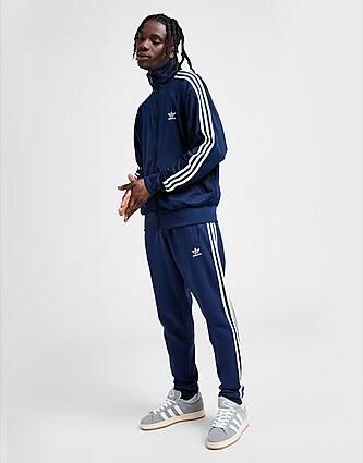 Adidas Originals 3-Stripes Fleece Joggers Blauw- Heren Blauw