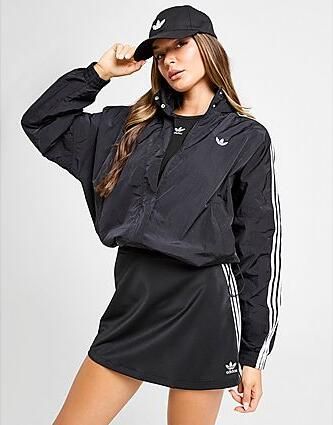Adidas Originals 3-Stripes Lightweight Jacket Black- Dames Black