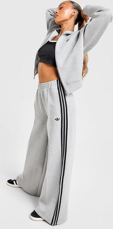 Adidas Originals 3-Stripes Spacer Joggers Grijs- Dames Grijs - Foto 7