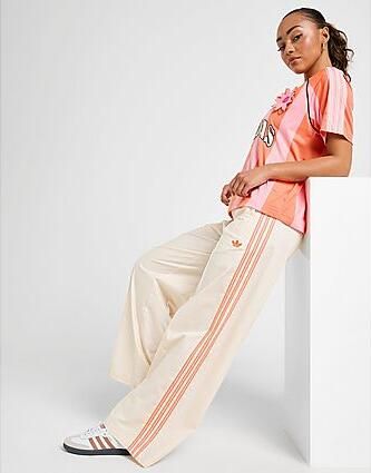 Adidas Originals 3-Stripes Wide Track Pants Wit- Dames Wit