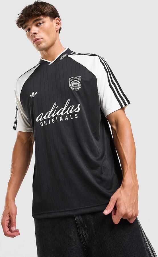 Adidas Originals '90s Jersey Zwart- Heren Zwart