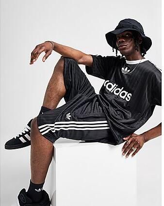 Adidas Originals Adicolor Poly Shorts Black- Heren Black