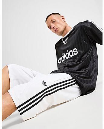 Adidas Originals Korte broek met labelstitching en steekzakken