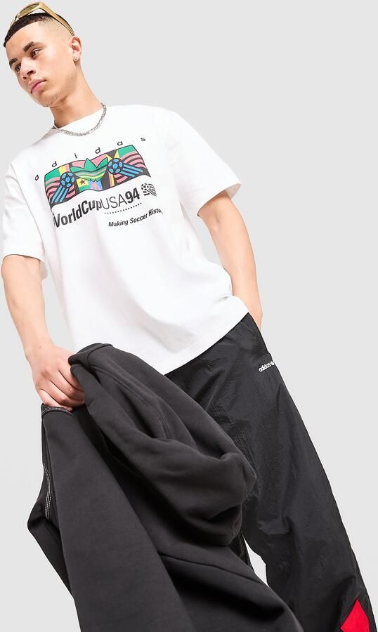 Adidas Originals Africa Graphic T-Shirt Wit- Heren Wit