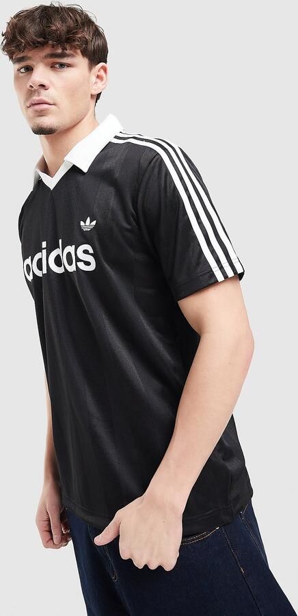 Adidas Originals Archive Collar Jersey Zwart- Heren Zwart
