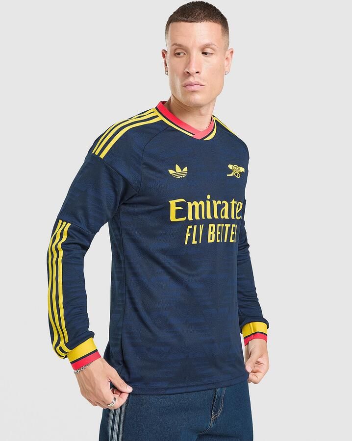 Adidas Originals Arsenal FC 2026 27 Long Sleeve Away Shirt Blauw- Heren Blauw