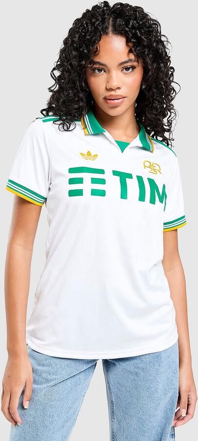 Adidas Originals AS Roma 2025 26 Third Shirt Dames Wit- Dames Wit