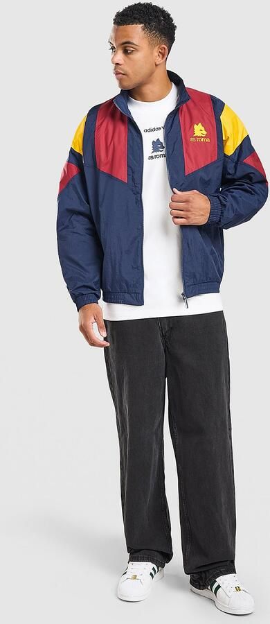Adidas Originals AS Roma EQT Track Top Blauw- Heren Blauw