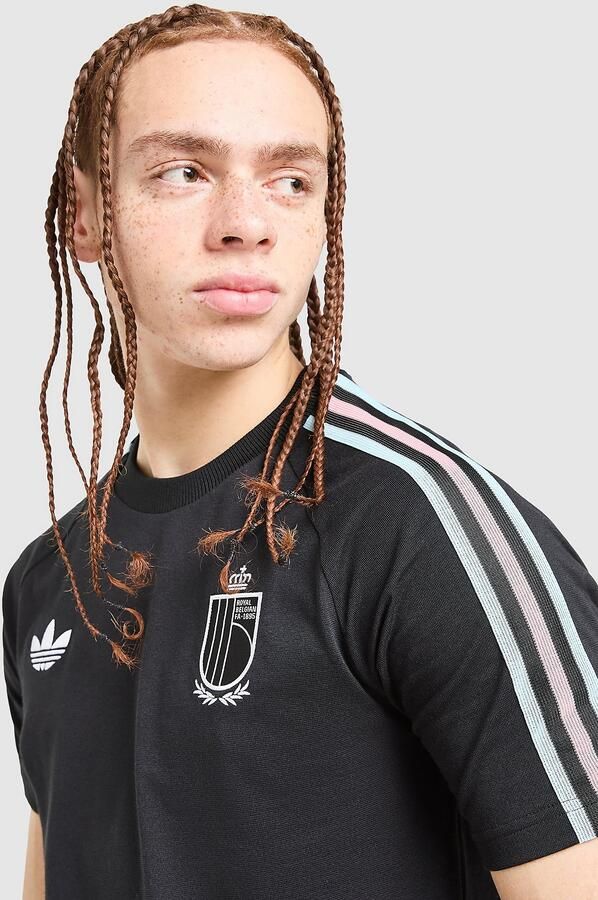 Adidas Originals regular fit T-shirt van katoenmix model 'RBFA OG' - Foto 3